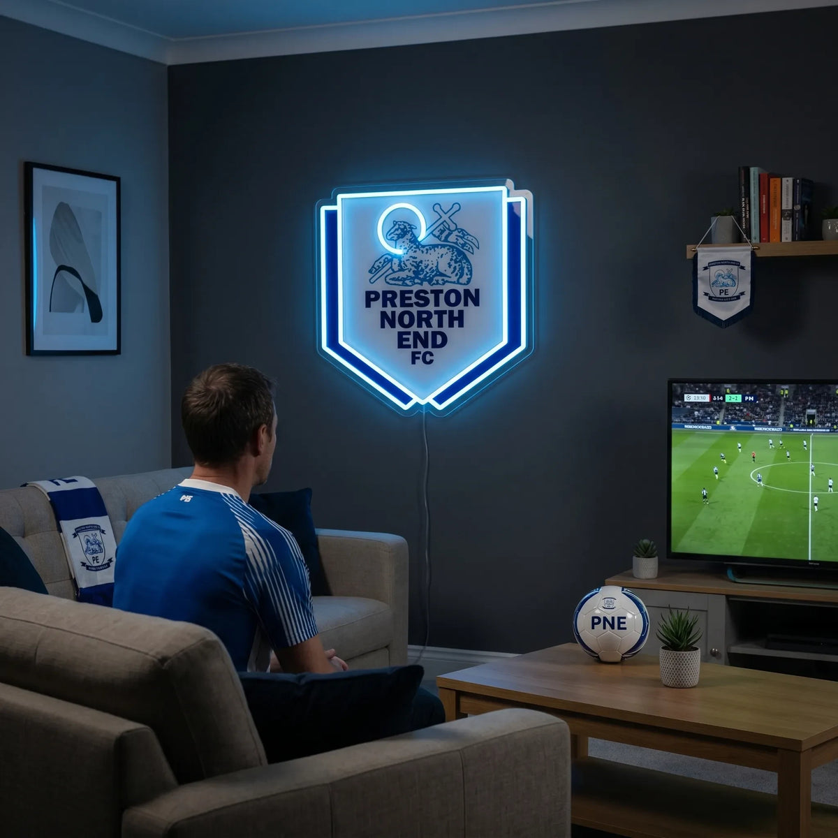 Preston North End FC Neon Sign