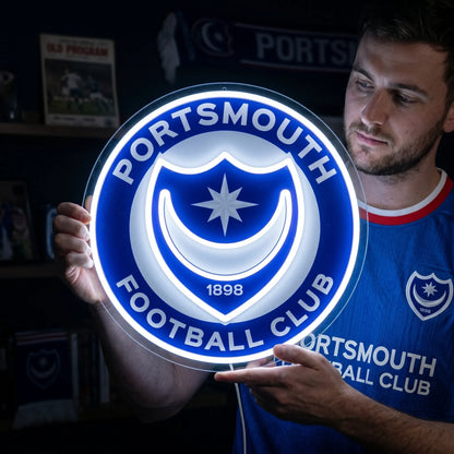Portsmouth FC Neon Sign