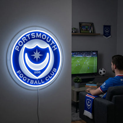 Portsmouth FC Neon Sign