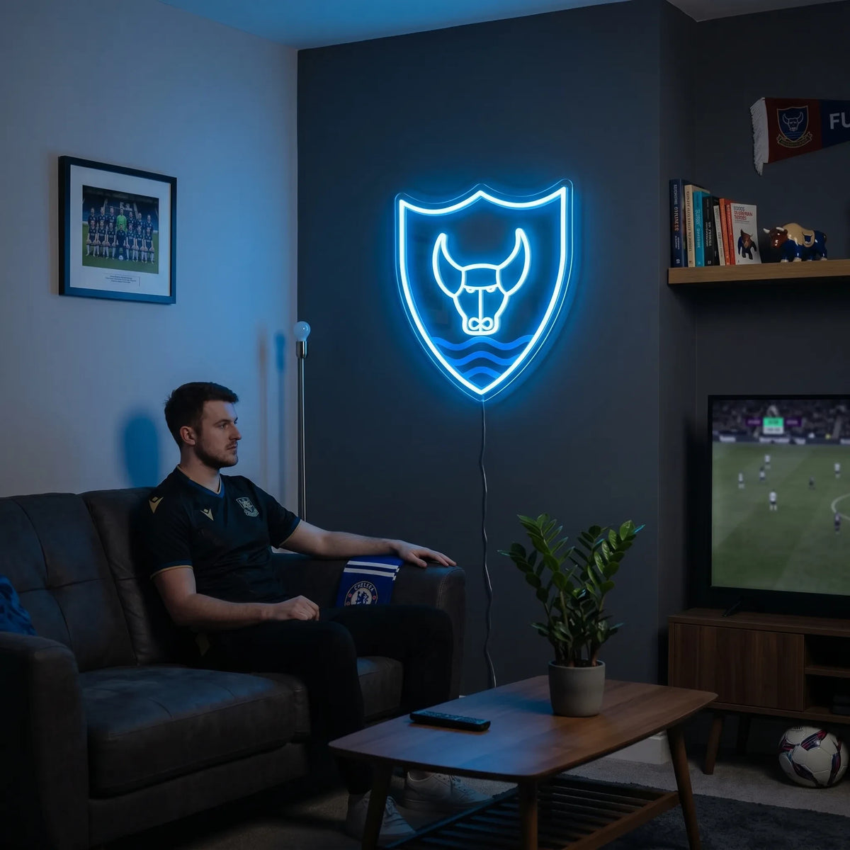 Oxford United FC Neon Sign