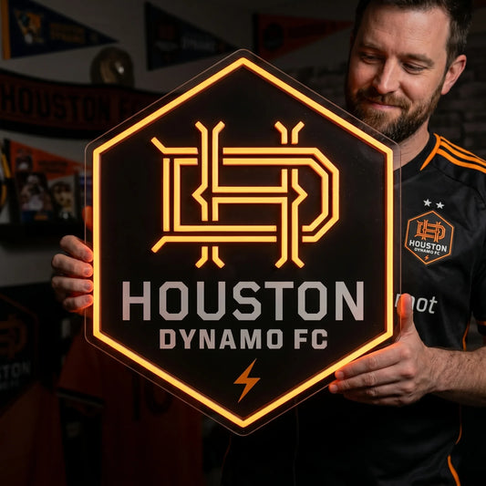 Houston Dynamo FC MLS Neon Sign