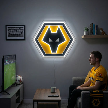 Wolverhampton Wanderers Wolves FC Neon Sign