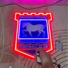 Ipswich Town FC Neon Sign