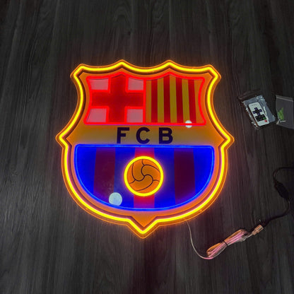FC Barcelona Neon Sign