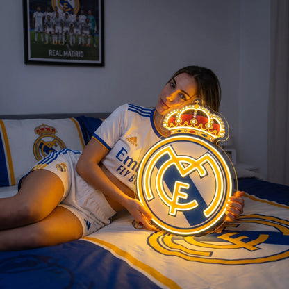 Real Madrid CF Neon Sign