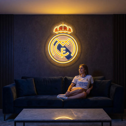 Real Madrid CF Neon Sign