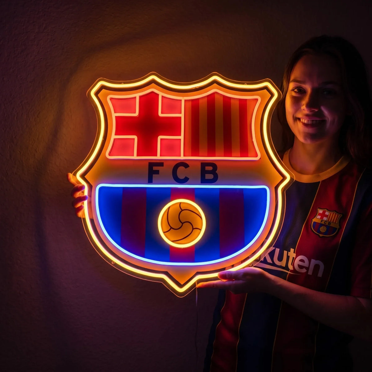 FC Barcelona Neon Sign