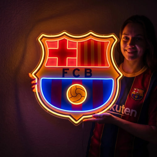 FC Barcelona Neon Sign