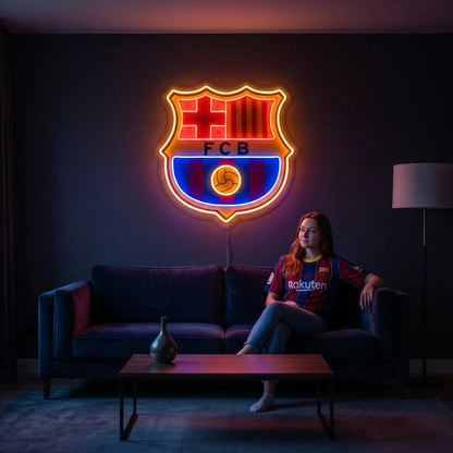 FC Barcelona Neon Sign