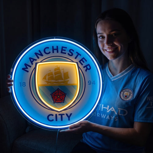 Manchester City FC Neon Sign