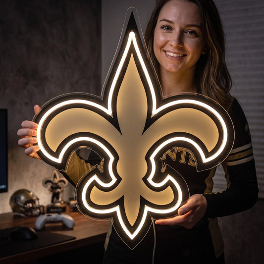 New Orleans Saints Neon Sign
