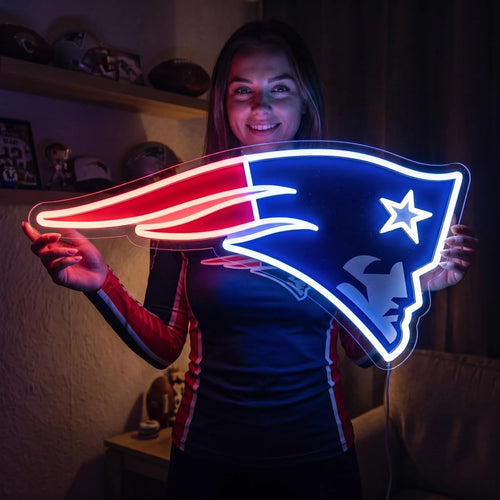 New England Patriots Neon Sign