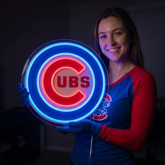 Chicago Cubs Neon Sign