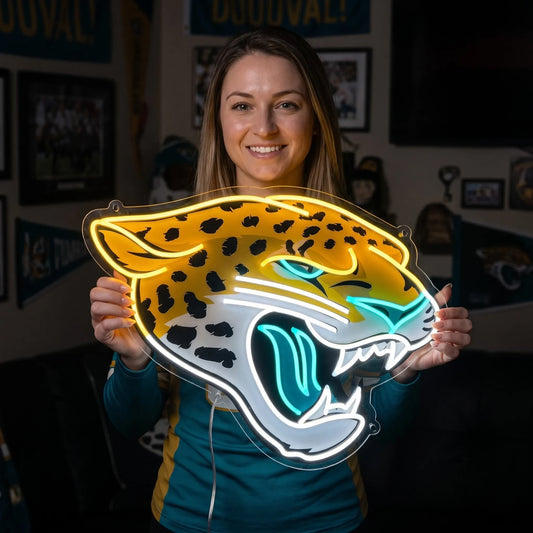 Jacksonville Jaguars Neon Sign