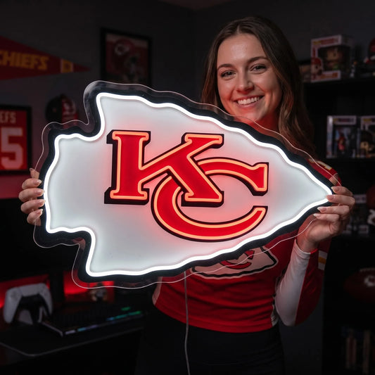 Kansas City Chiefs Neon Sign
