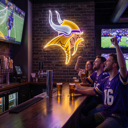 Minnesota Vikings Neon Sign