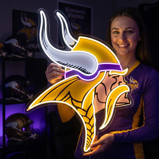 Minnesota Vikings Neon Sign