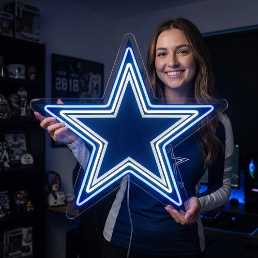 Dallas Cowboys Neon Sign