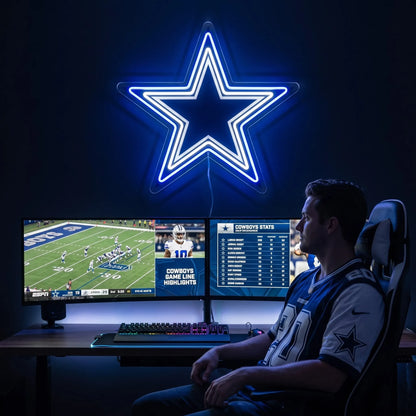 Dallas Cowboys Neon Sign