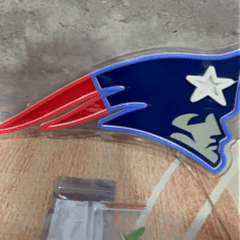New England Patriots Neon Sign