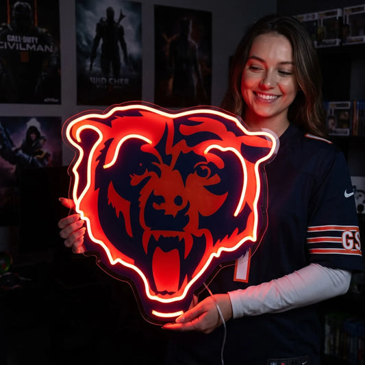 Chicago Bears Neon Sign