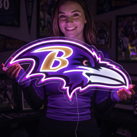 Baltimore Ravens Neon Sign