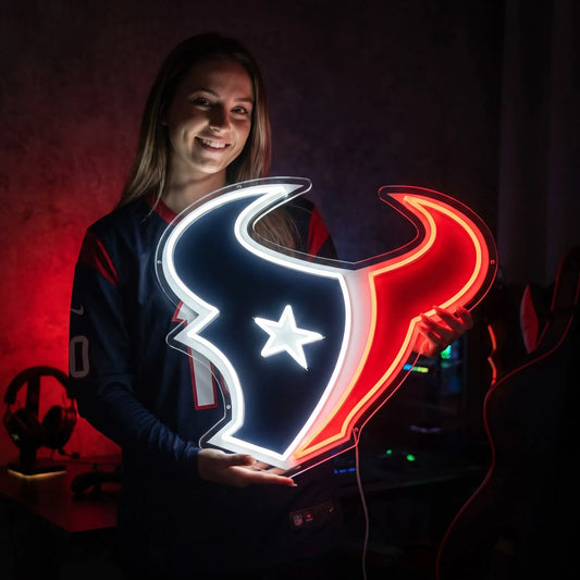 Houston Texans Neon Sign